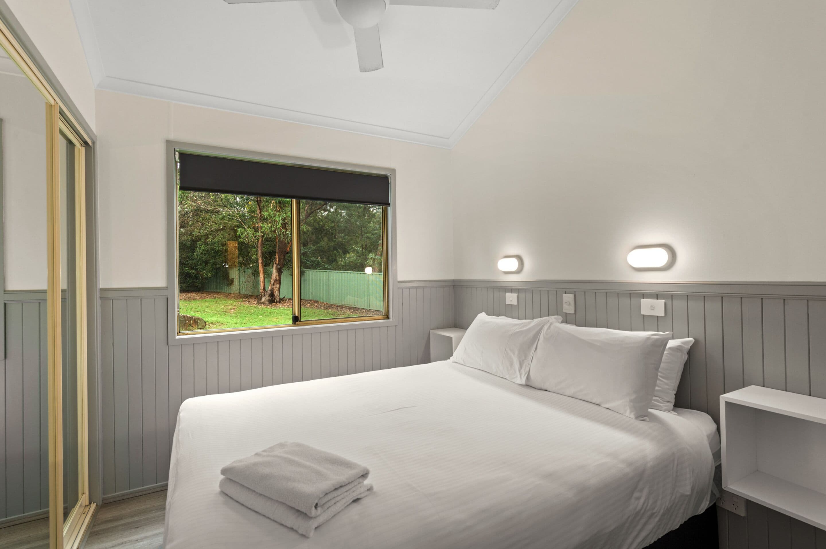 Hytte – standard, 2 soverom | 2 soverom, strykejern/-brett og sengetøy