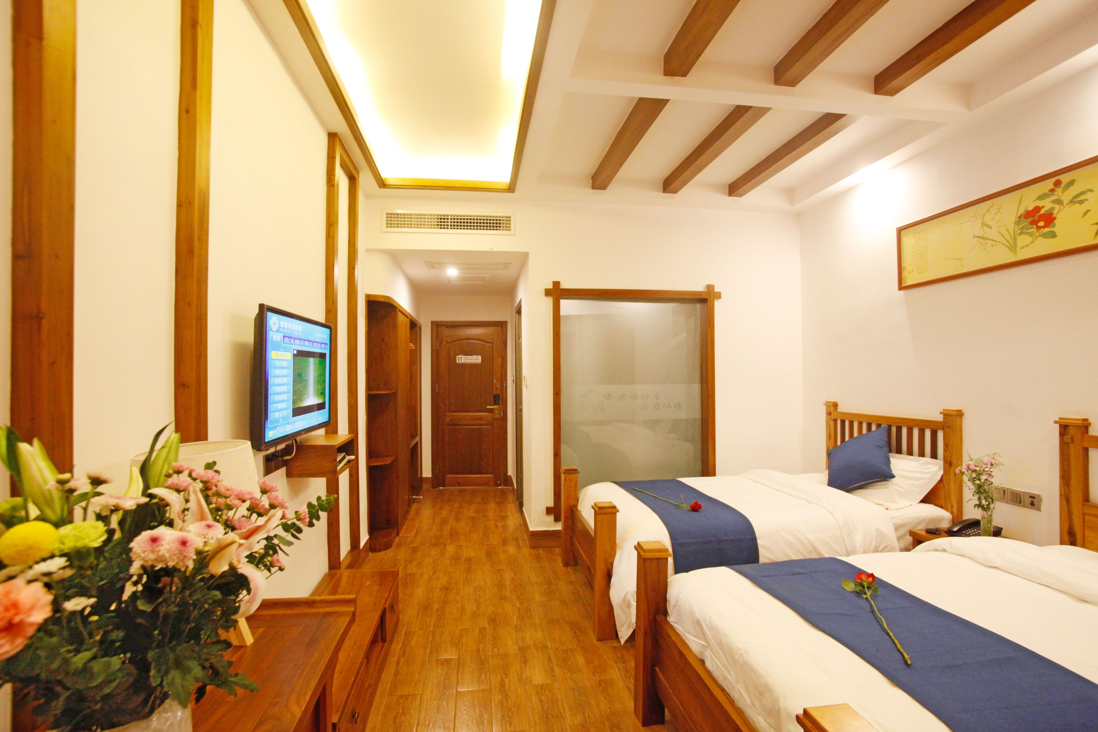 standard twin room | 1 bedroom, premium bedding, minibar, desk