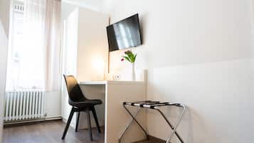 Basic-Einzelzimmer, barrierefrei, eigenes Bad | Zimmerausstattung