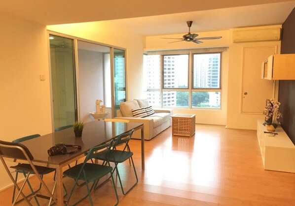 公寓, 2 間臥室 | 房內用餐區