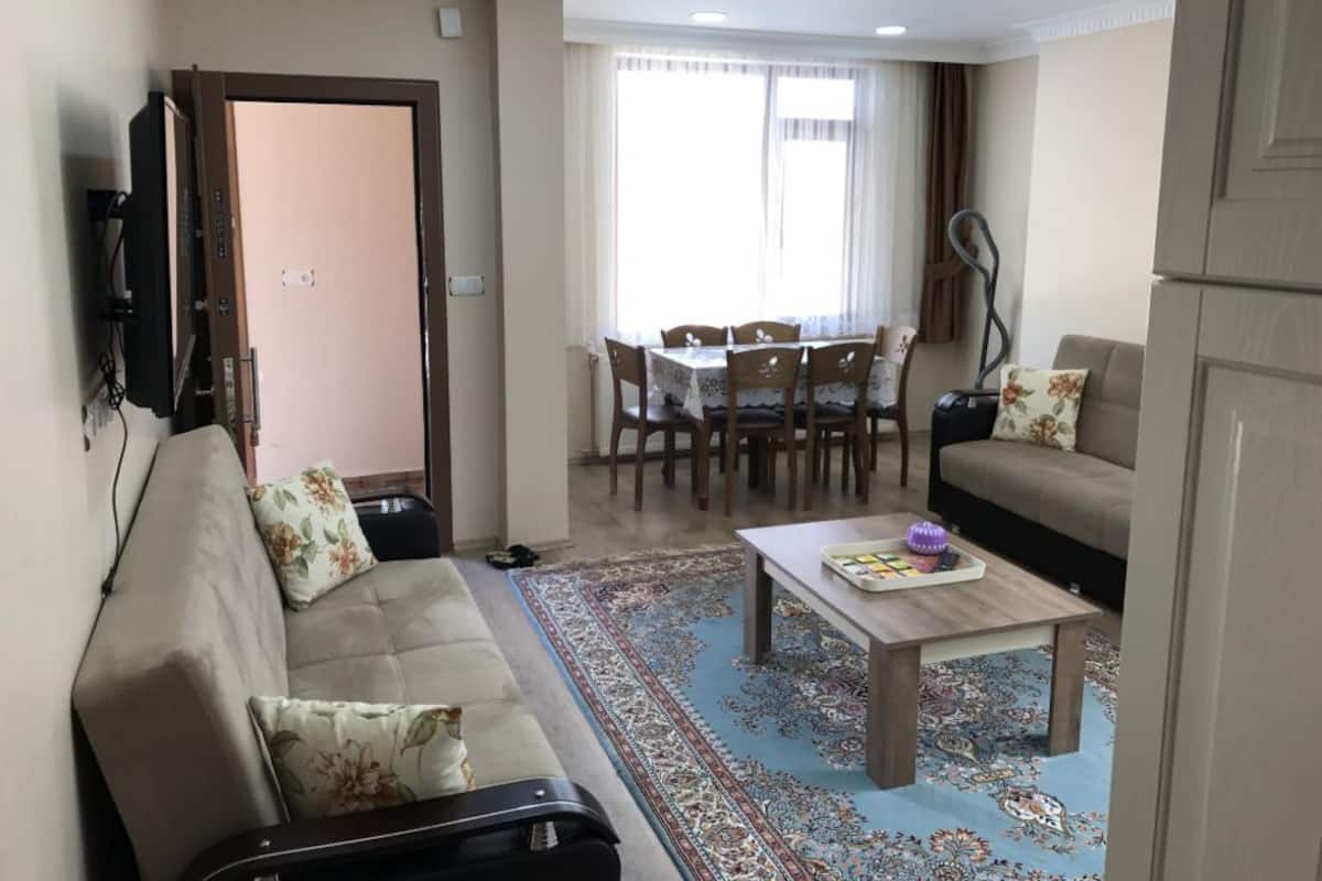 Appartement familial, 2 chambres, accessible aux personnes à mobilité réduite, non-fumeur | Salle de séjour | Téléviseur ACL