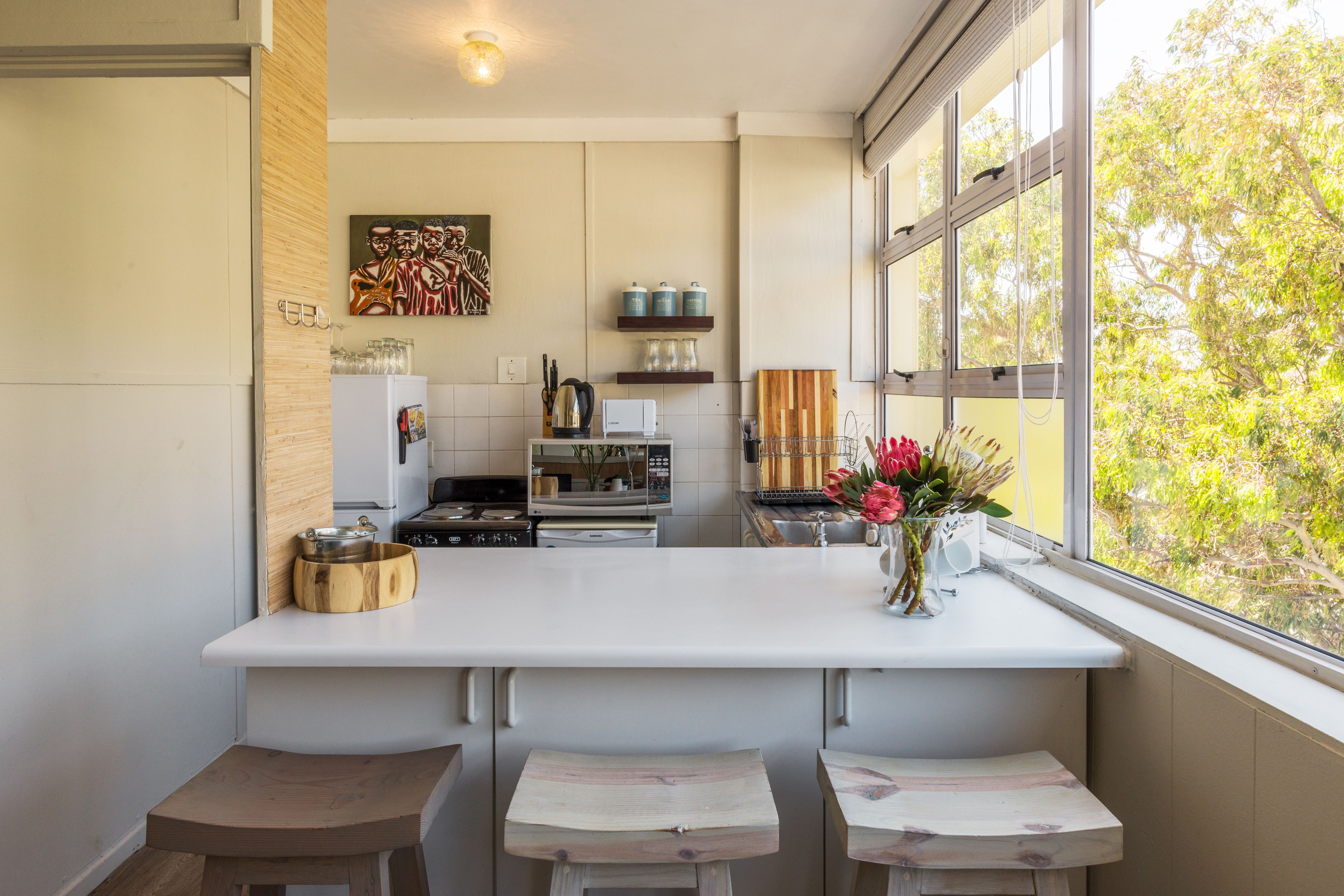 Studio Suite có thiết kế đặc sắc, 1 phòng ngủ, quang cảnh núi | Bếp riêng | Tủ lạnh, lò vi sóng, dụng cụ pha cà phê/trà, ấm điện 