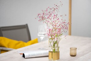 Terrace/patio - Bodensee Apartment Fischbach (Friedrichshafen)