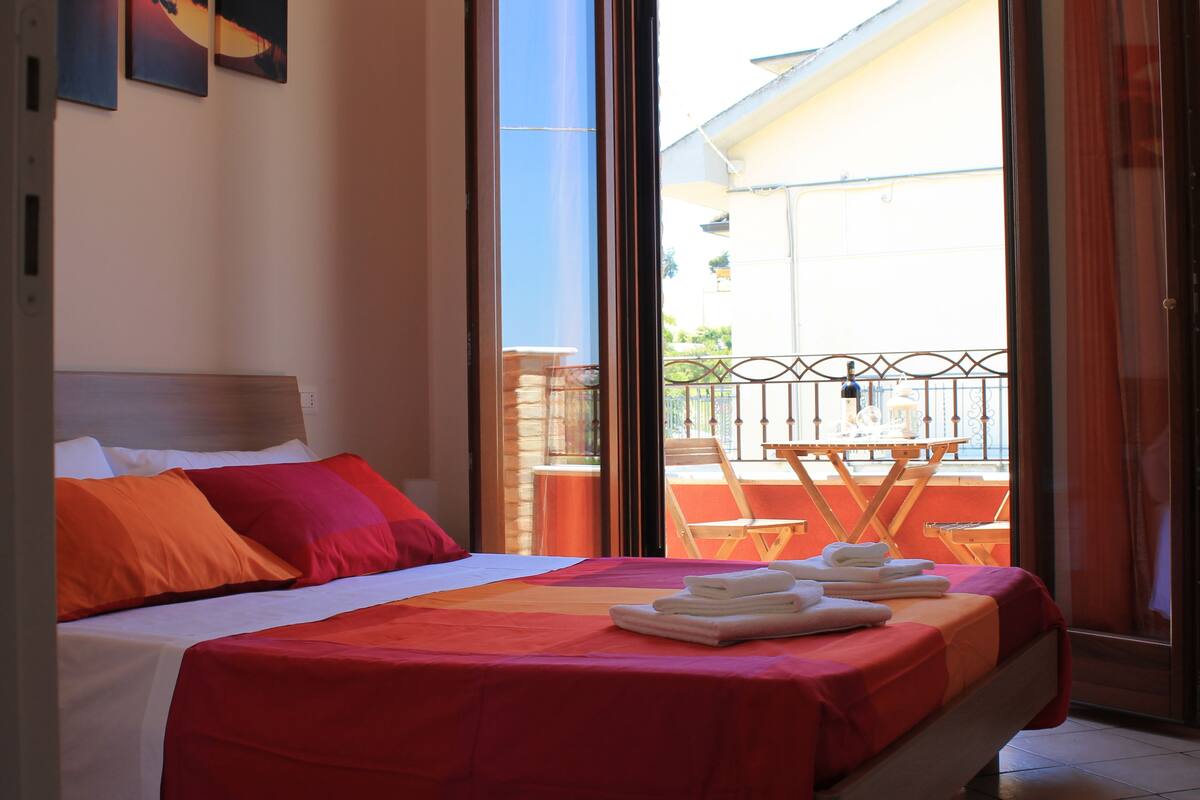 Double Room (Pecorino) | Meja, Wi-fi percuma, cadar katil 