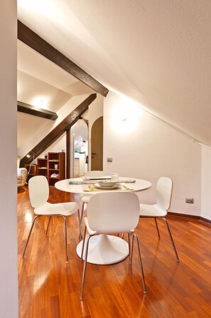 Deluxe Apartment, 2 Bedrooms | Living area - Olivia's nest in downtown (Milan)