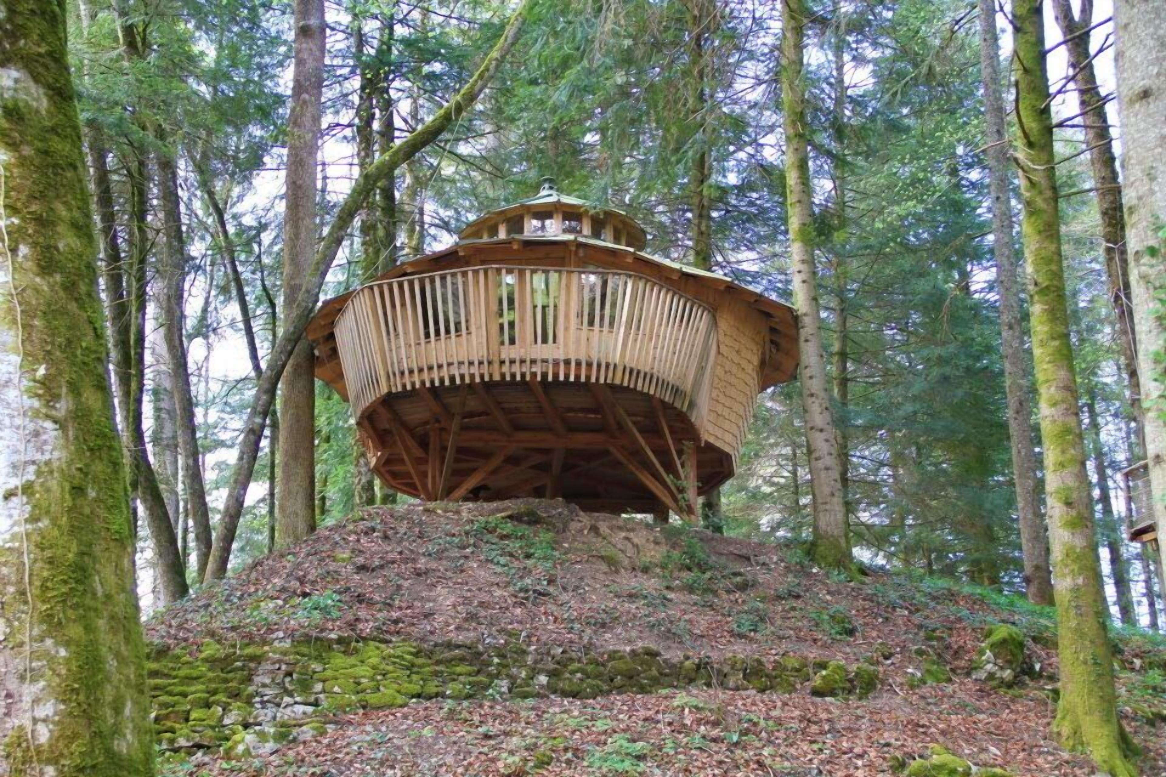 Huisje, terras (Pagode) | Exterieur