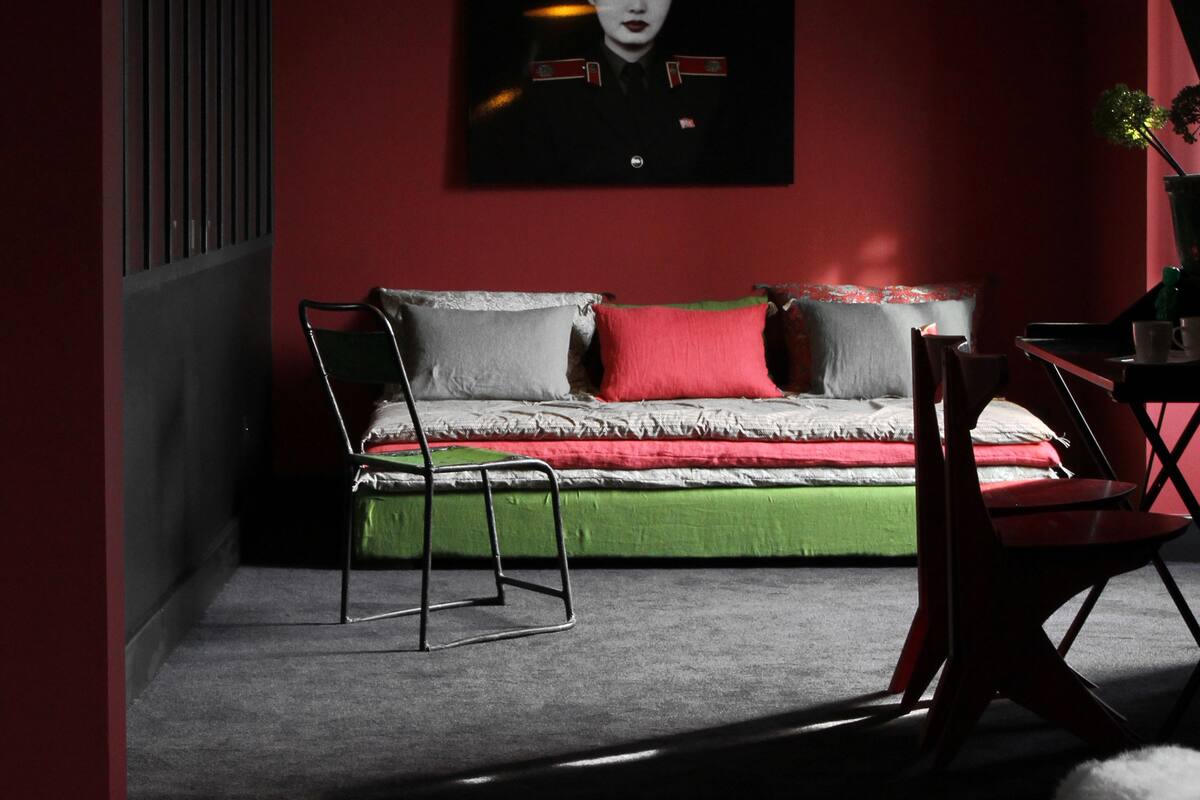 Dreibettzimmer | Wohnbereich