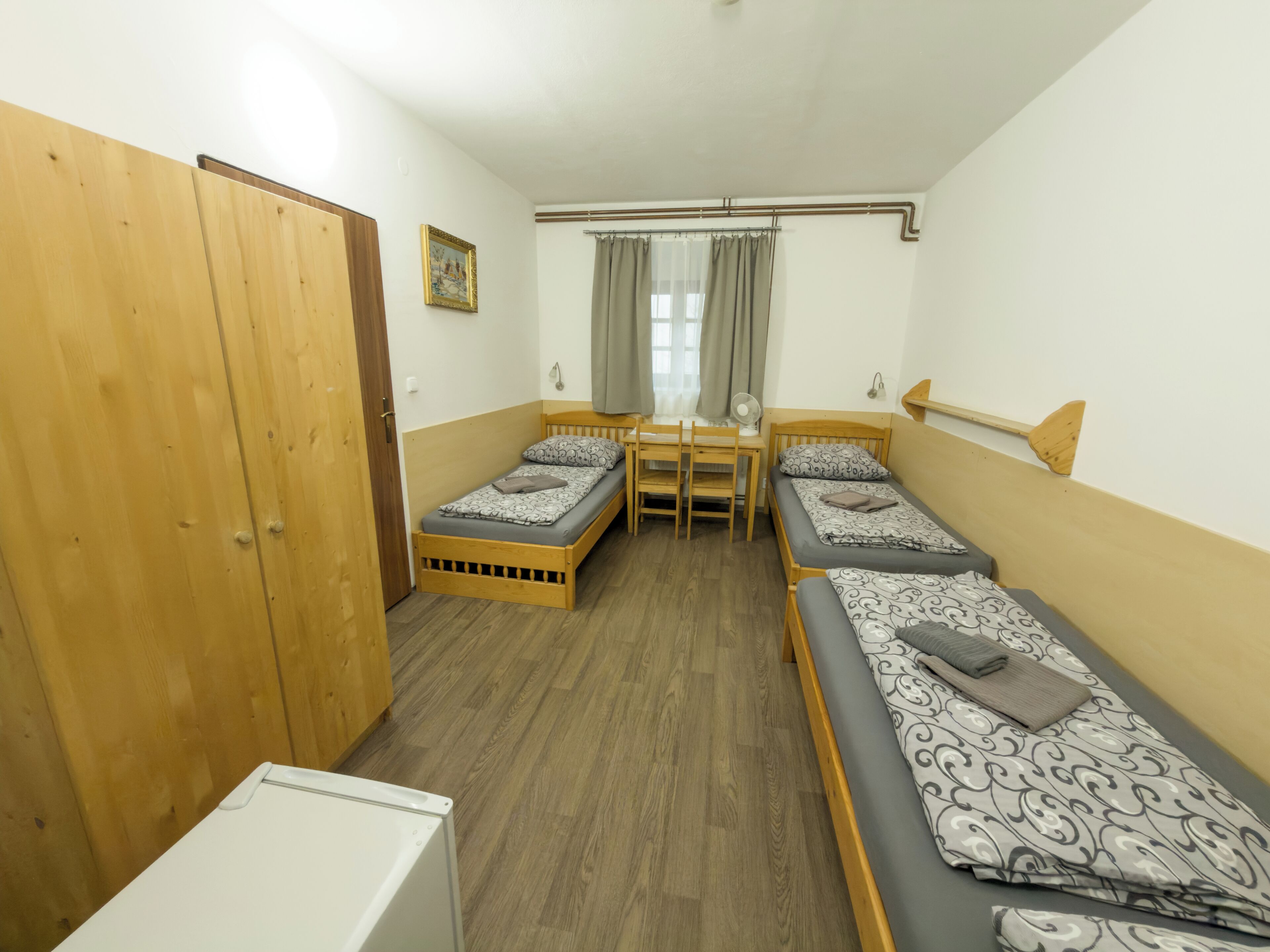 Desk, blackout drapes, free WiFi, bed sheets