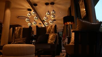 Lounge i lobbyen