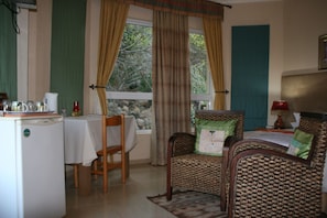 Deluxe Double or Twin Room | Living area