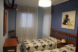 Double or Twin Room | In-room safe, desk, free cots/infant beds, rollaway beds