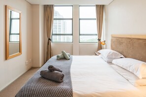 1 bedroom, premium bedding, desk, iron/ironing board