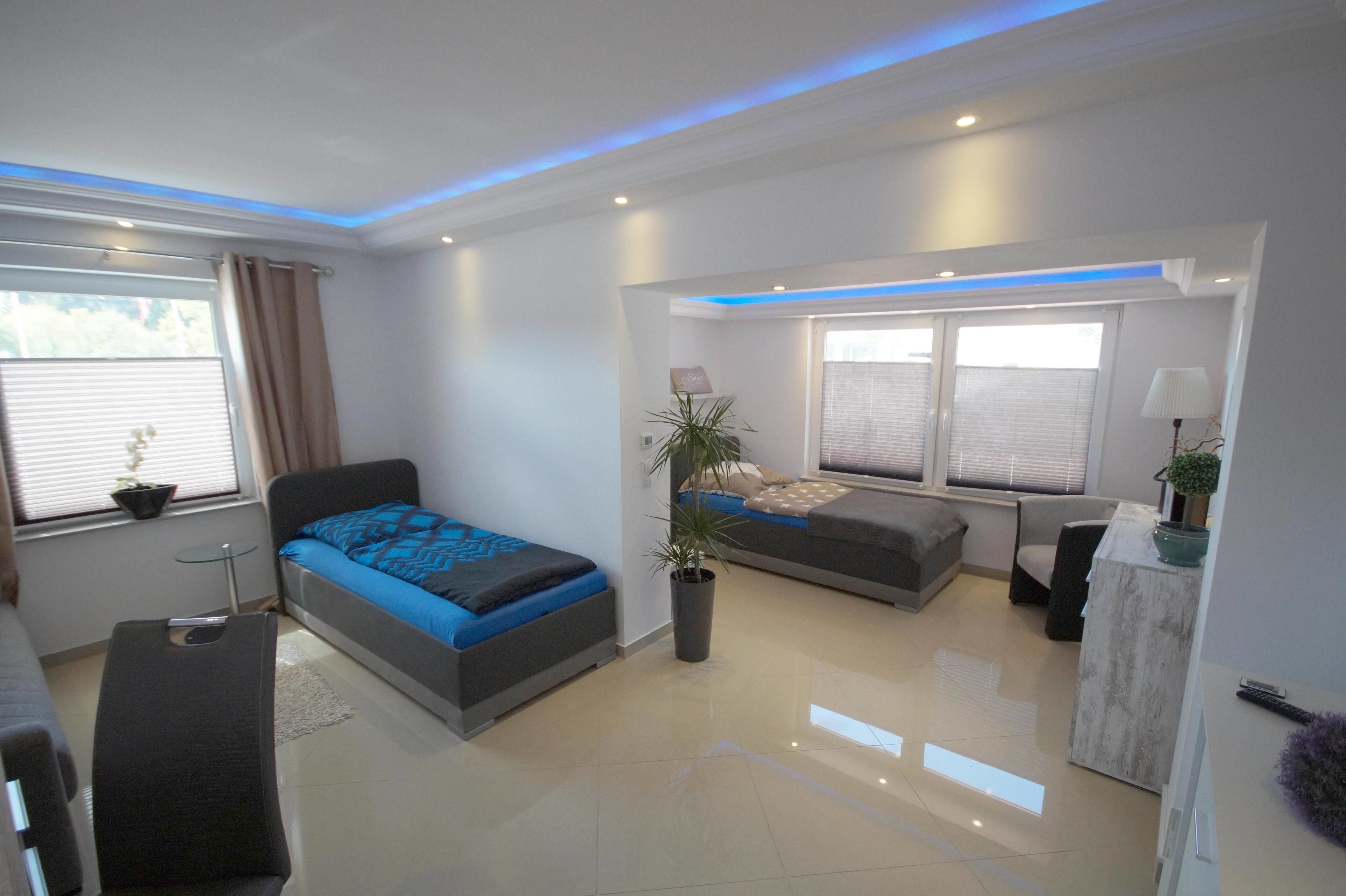 comfort twin room (6l) | living area | flat-screen tv