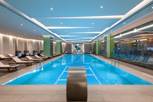 Indoor pool, outdoor pool