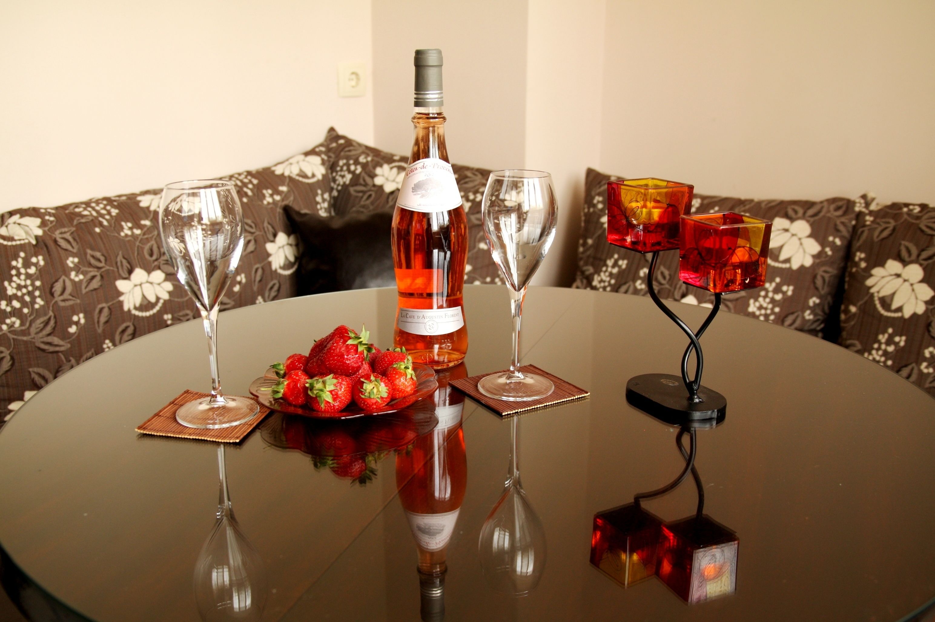 時尚公寓, 2 間臥室, 廚房 | 房內用餐區