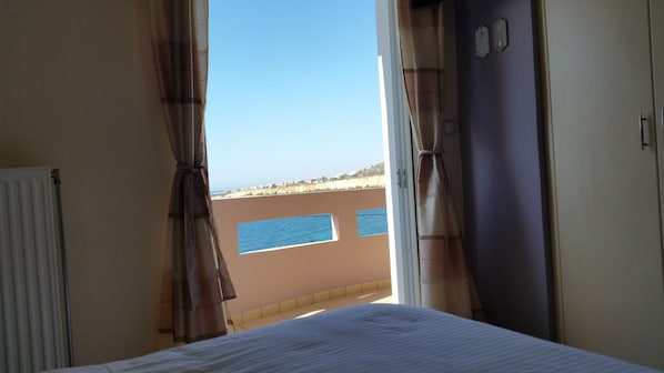 Deluxe Apartment, 1 Bedroom, Sea View | View from room