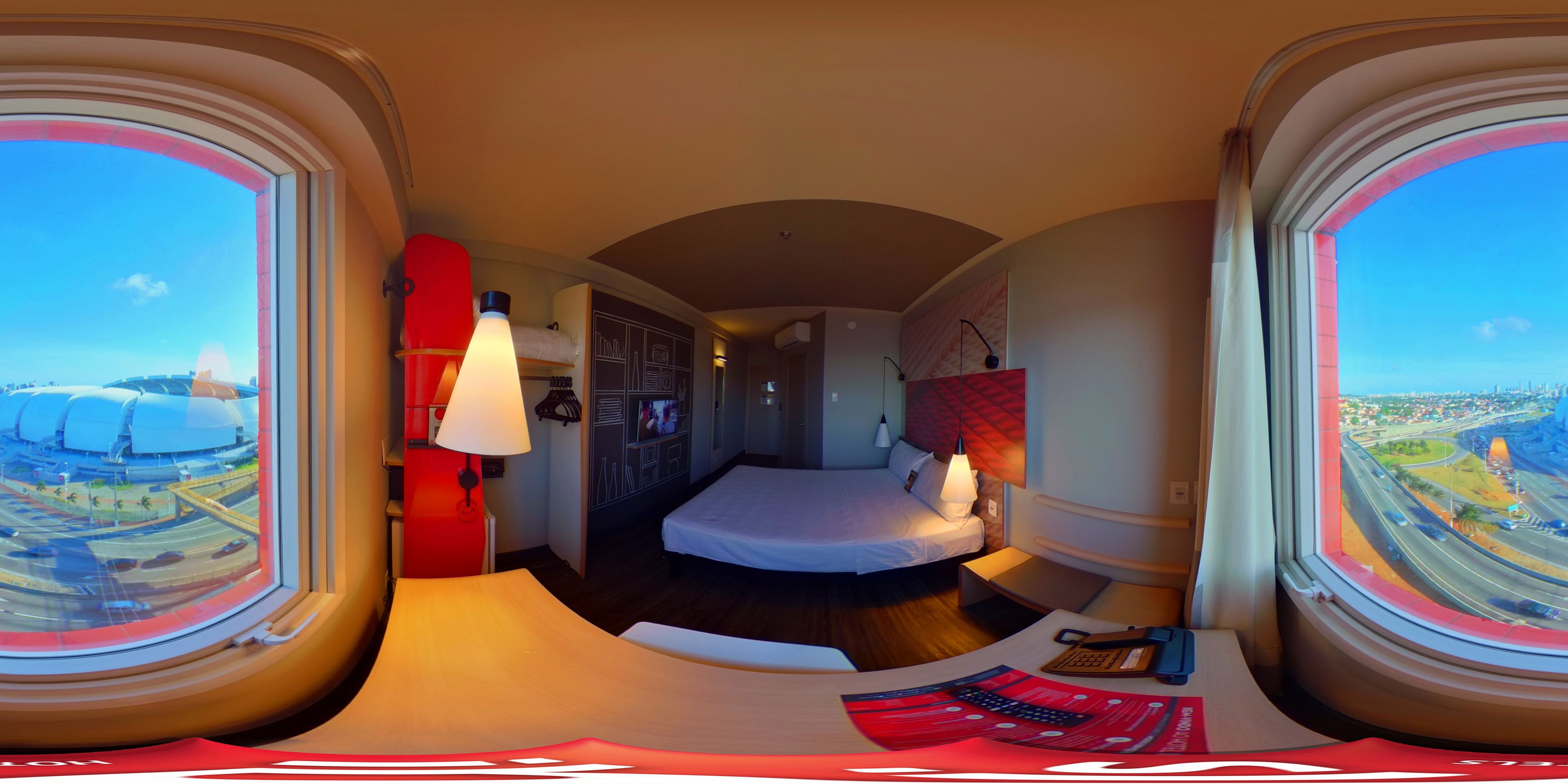 标准房, 1 张双人床, 无障碍 | 客房景观