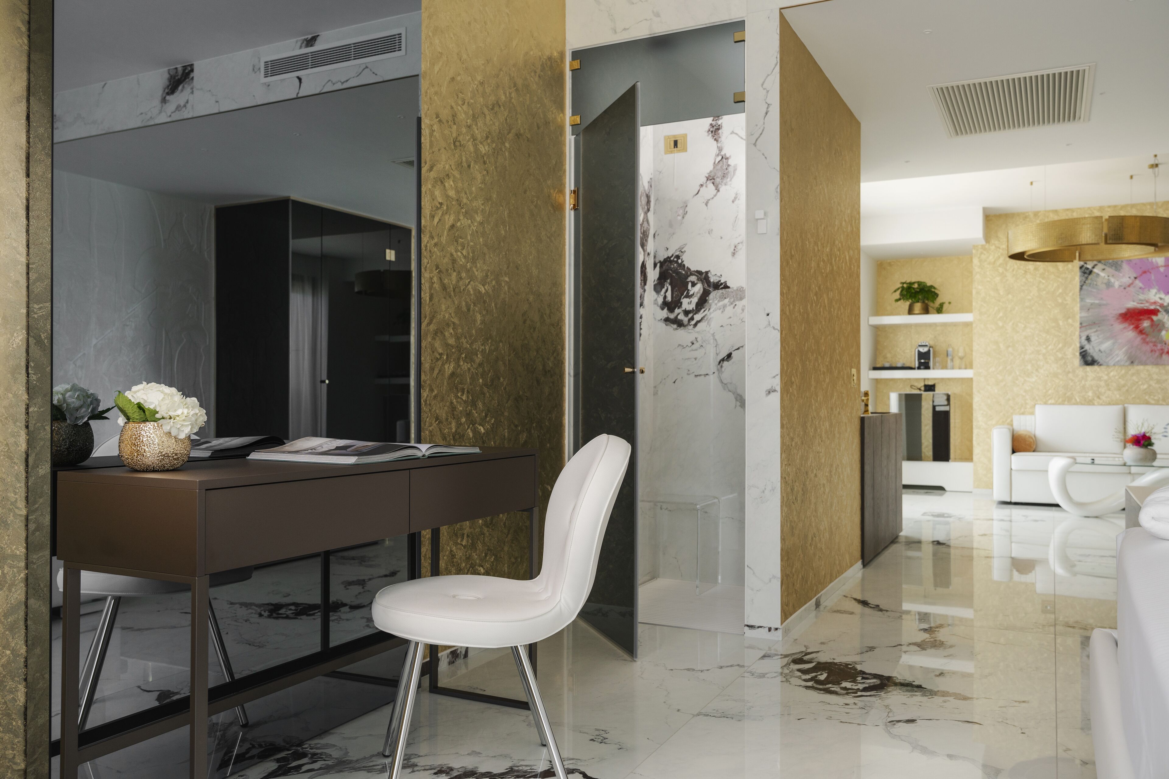 luxury loft, balcony, sea view | 1 bedroom, premium bedding, minibar, in-room safe