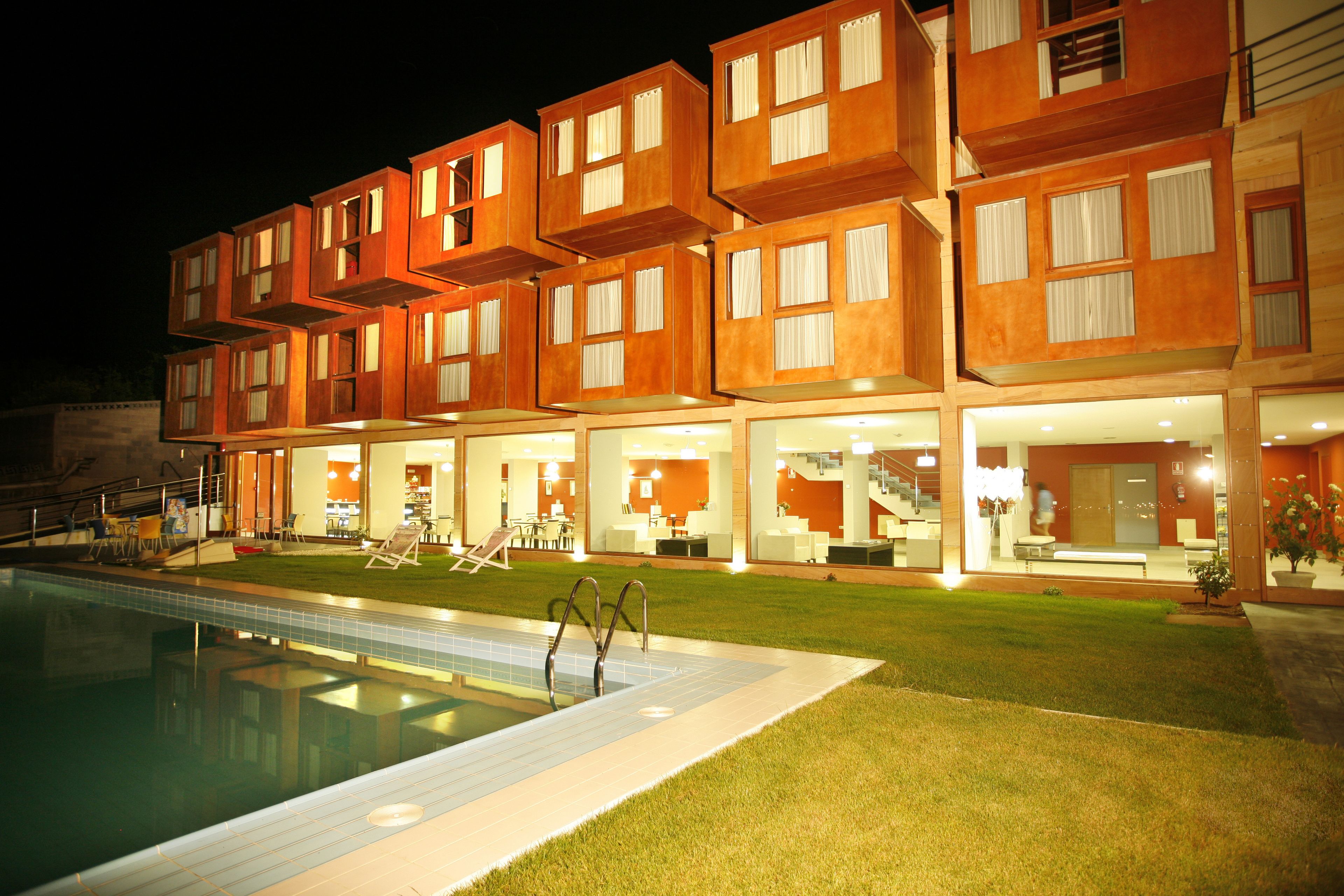 front of property – evening/night