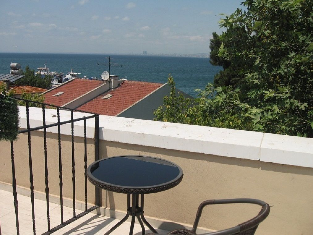 Deluxe-Zimmer, Terrasse, Meerblick | Terrasse/Patio