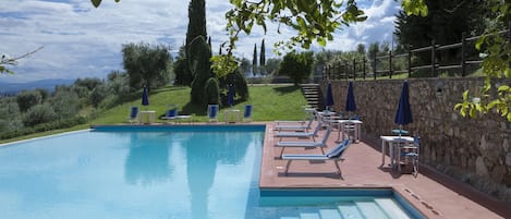 Seasonal outdoor pool