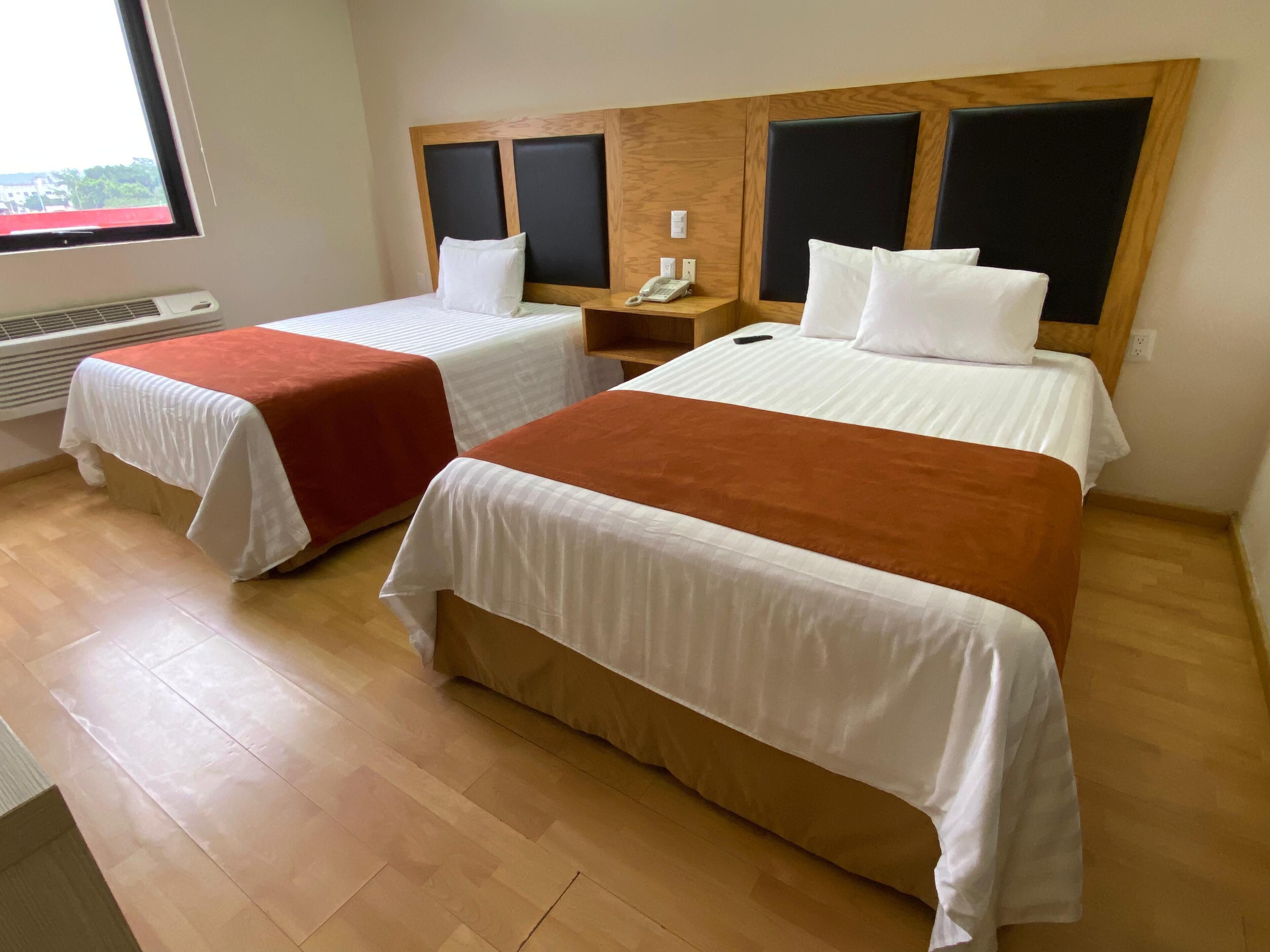 standard double room | premium bedding, down duvets, in-room safe, desk