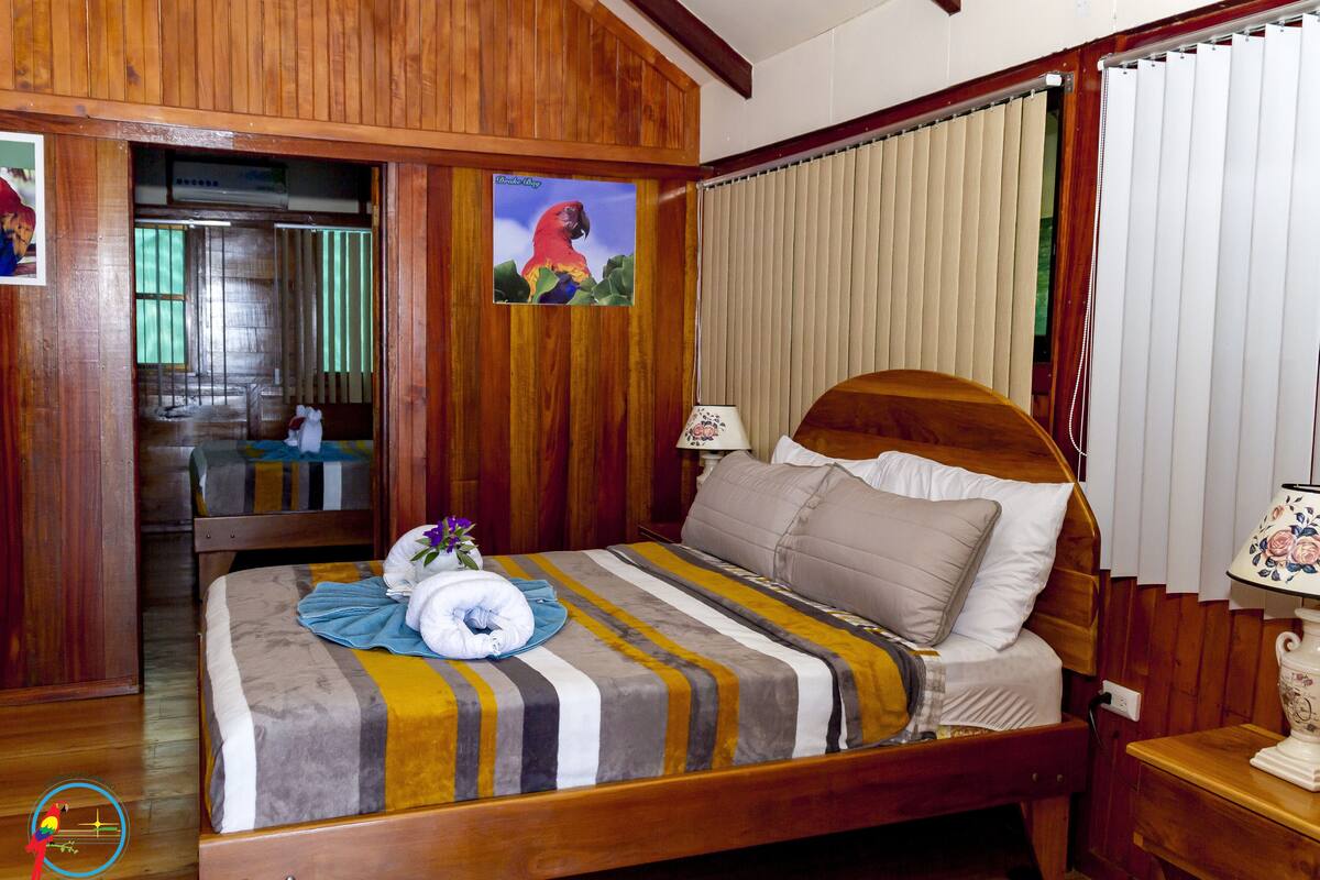 Family Bungalow, 1 Bedroom, Balcony, Sea View | 2 bedrooms, in-room safe, WiFi (free)