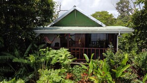 Façana frontal de l'allotjament
