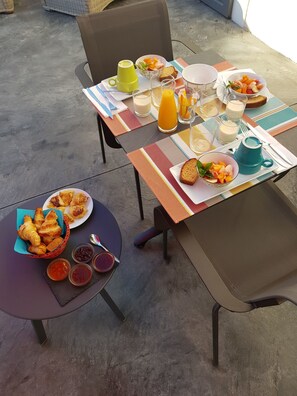 Desayuno continental incluido todos los días