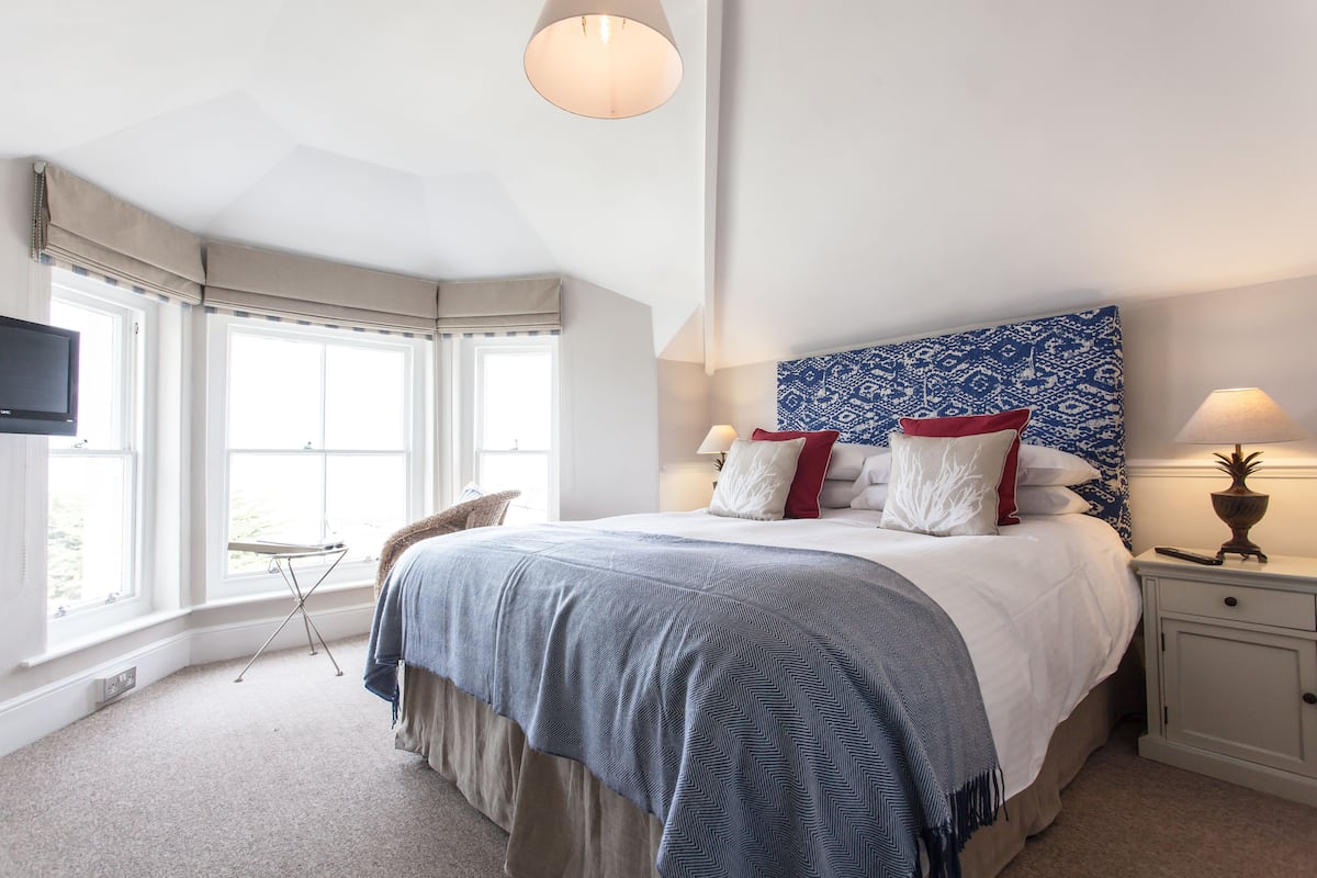 Deluxe kamer (Porthminster) | 1 slaapkamer, luxe beddengoed, een strijkplank/strijkijzer, gratis wifi