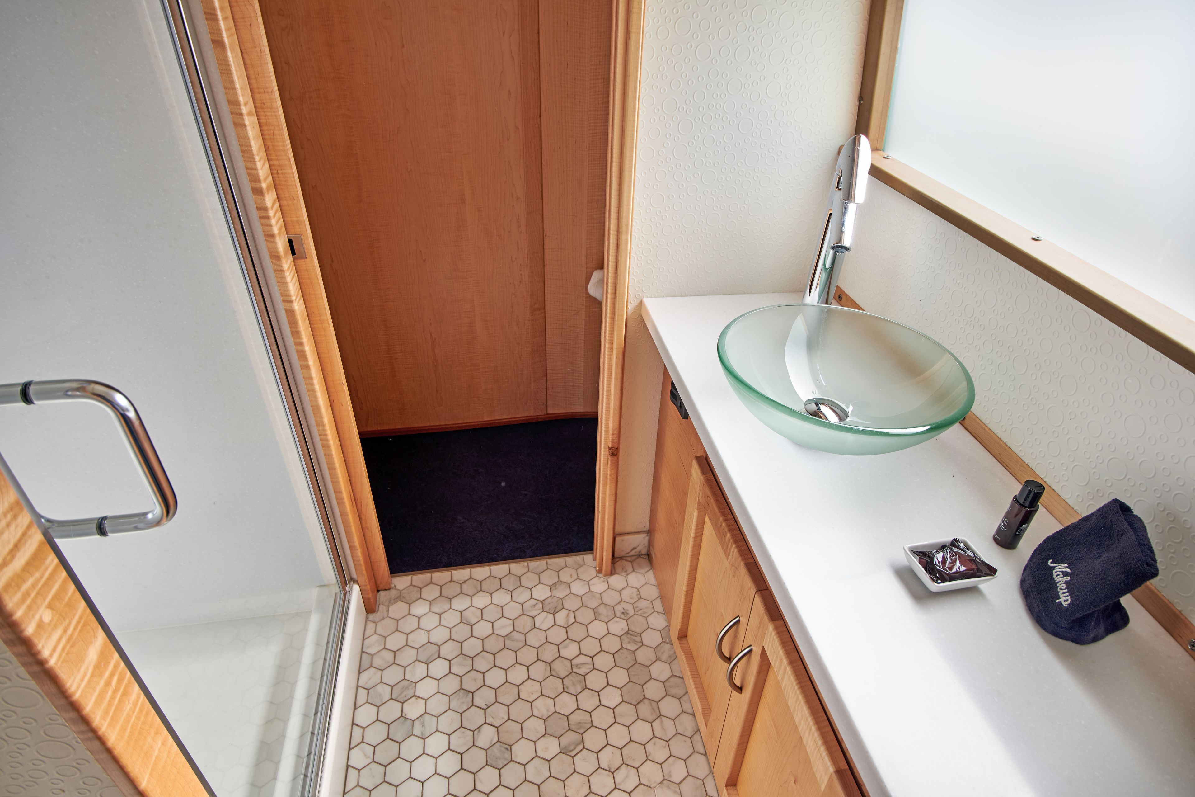 the crown - premium room, 1 queen bed | bathroom | shower, free toiletries, hair dryer, towels