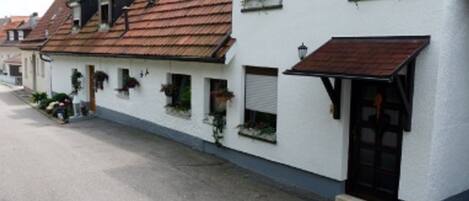 Façade de l’hébergement