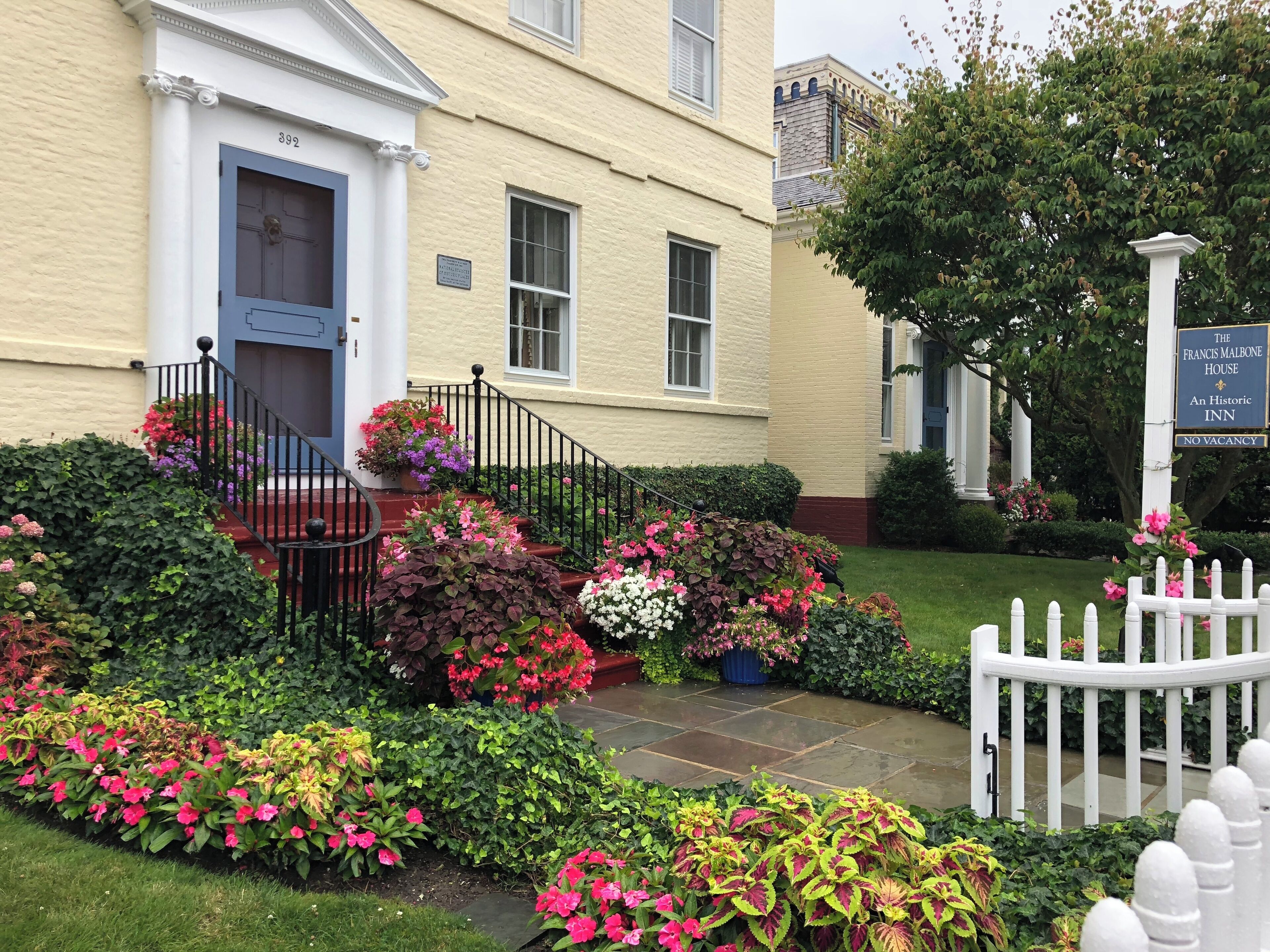 Voorkant van accommodatie