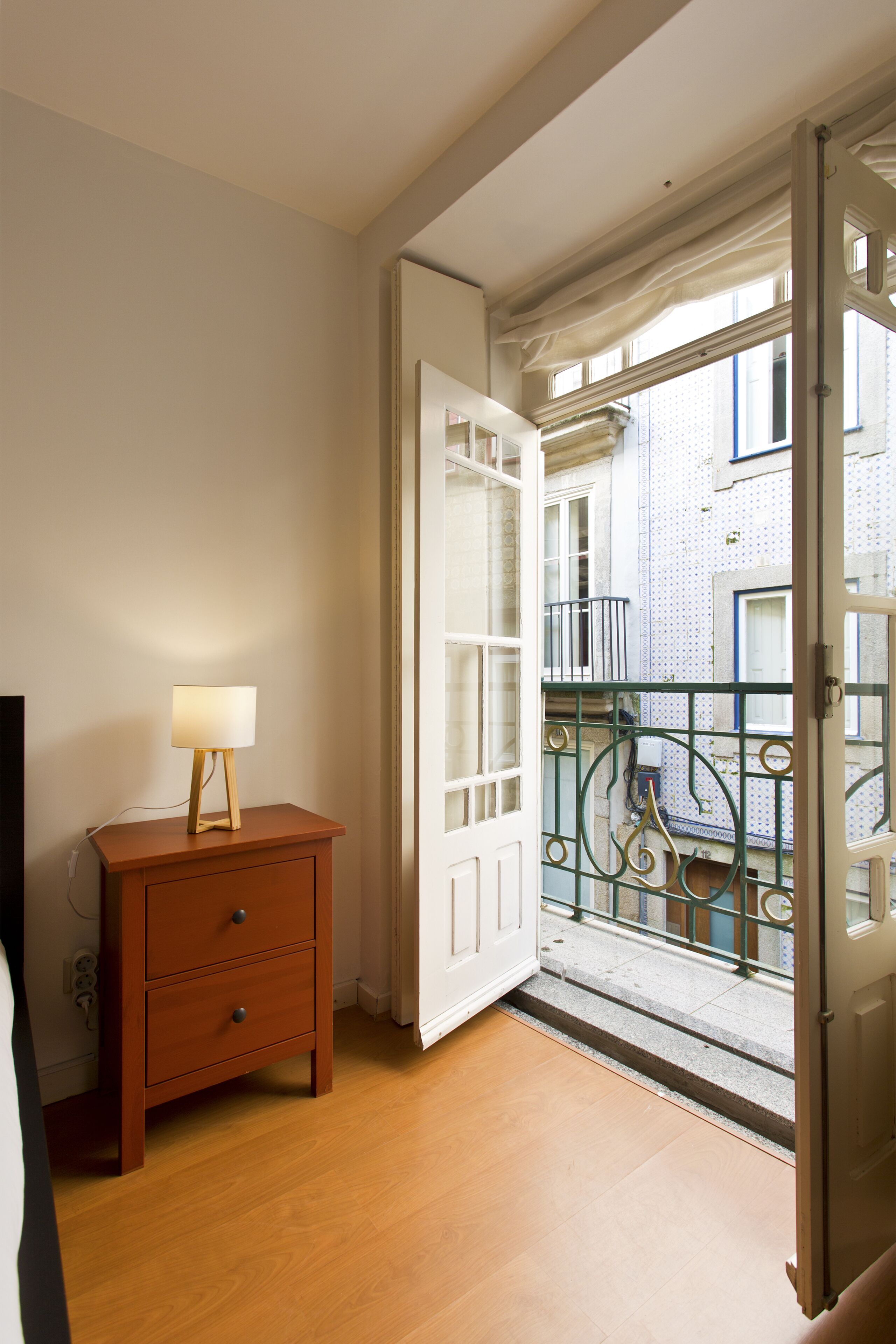 blackout curtains, iron/ironing board, free wifi, bed sheets