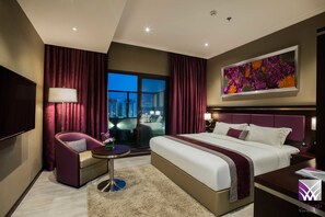 Minibar, in-room safe, blackout drapes, soundproofing