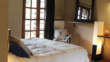 Standard-Ferienhütte, 1 Doppelbett, Küche | 1 Schlafzimmer, kostenloses WLAN