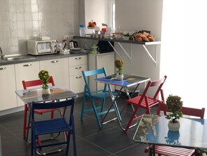 Petit déjeuner buffet compris tous les jours