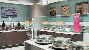 Free daily on-the-go breakfast