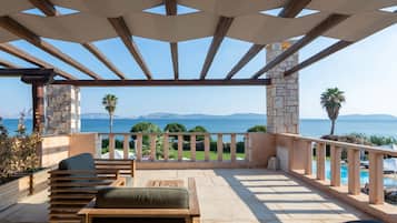 Suite, Balcony, Sea View | Balcony view