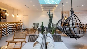 Sitteområde i lobbyen