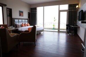 奢華套房, 1 間臥室 | 埃及棉床單、高級寢具、羽絨被、迷你吧