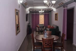 Apartment, 2 Bedrooms | Living area