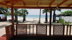Vue sur la plage/l’océan