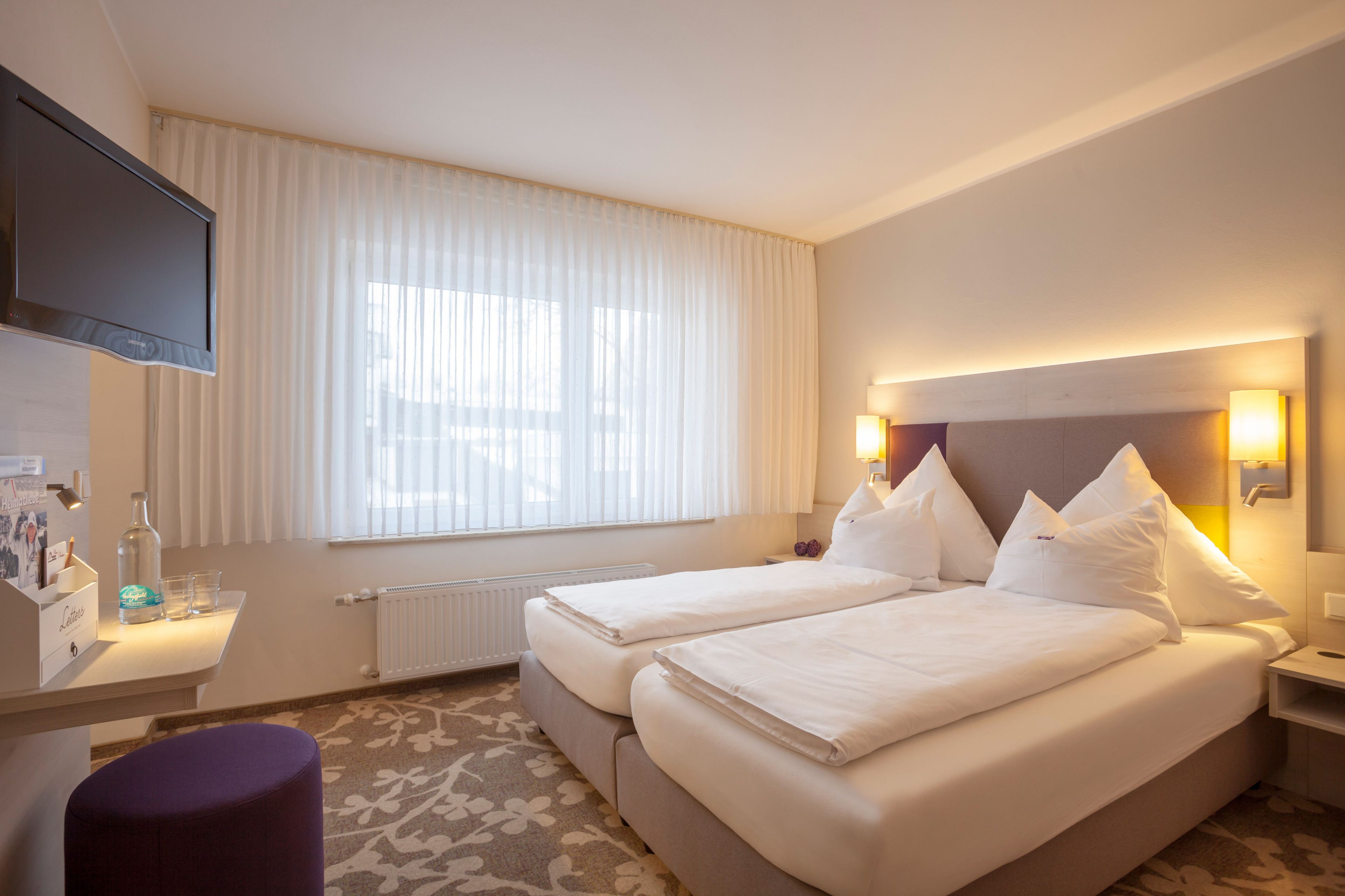 double room | blackout curtains, cots/infant beds, free wifi, bed sheets