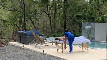 Massages on the beach