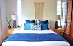 Vila Deluks, 2 kamar tidur, patio, tepi pantai | Seprai premium, bantalan ekstra lembut, dan brankas