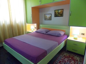 Departamento, vista al mar | Tabla de planchar con plancha, cunas gratuitas y camas extra 