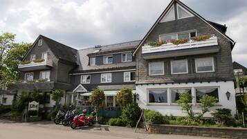 Voorkant van accommodatie