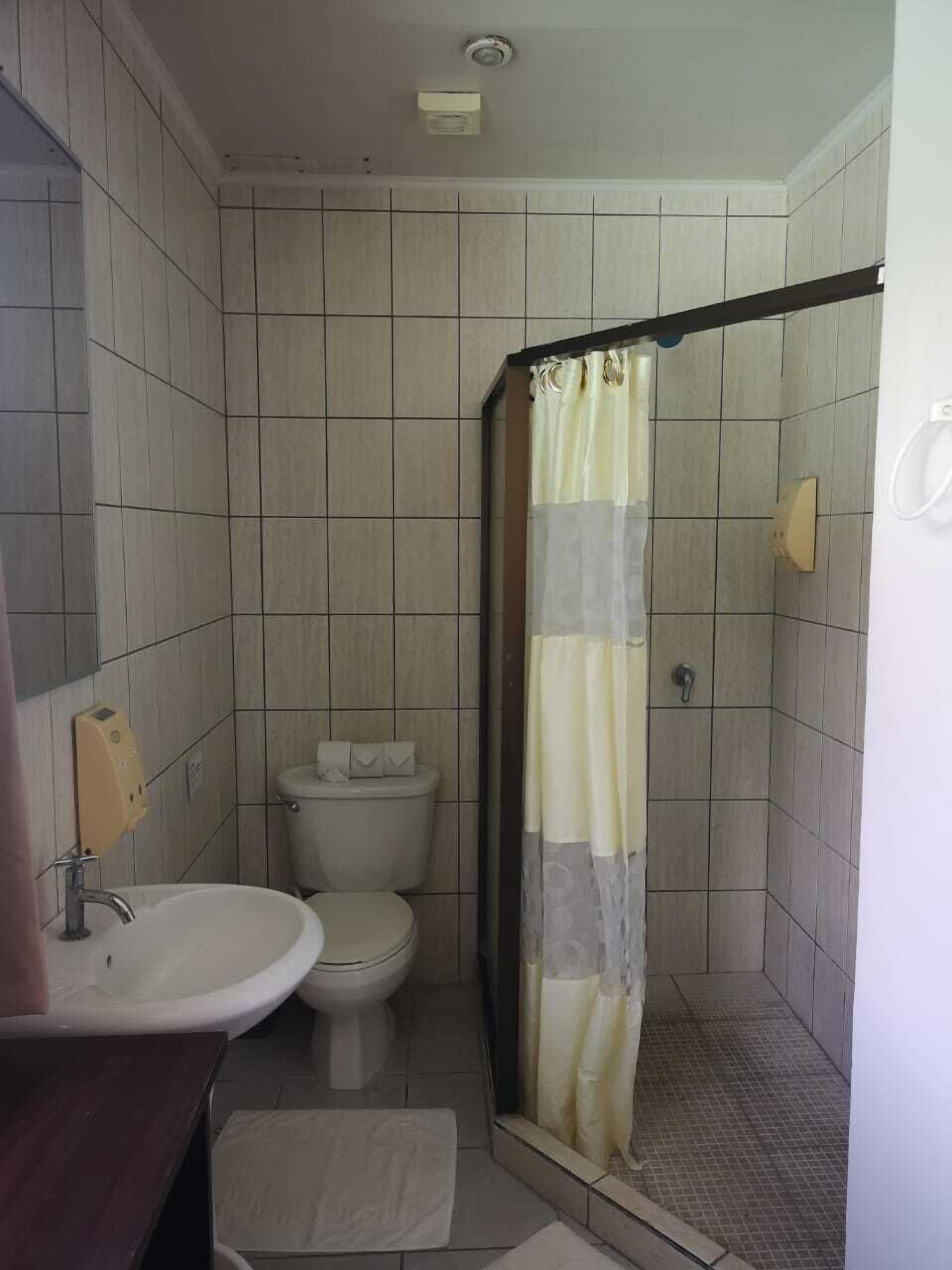 superior double room, 1 bedroom, ocean view, oceanfront | bathroom | rainfall showerhead, free toiletries, towels, soap