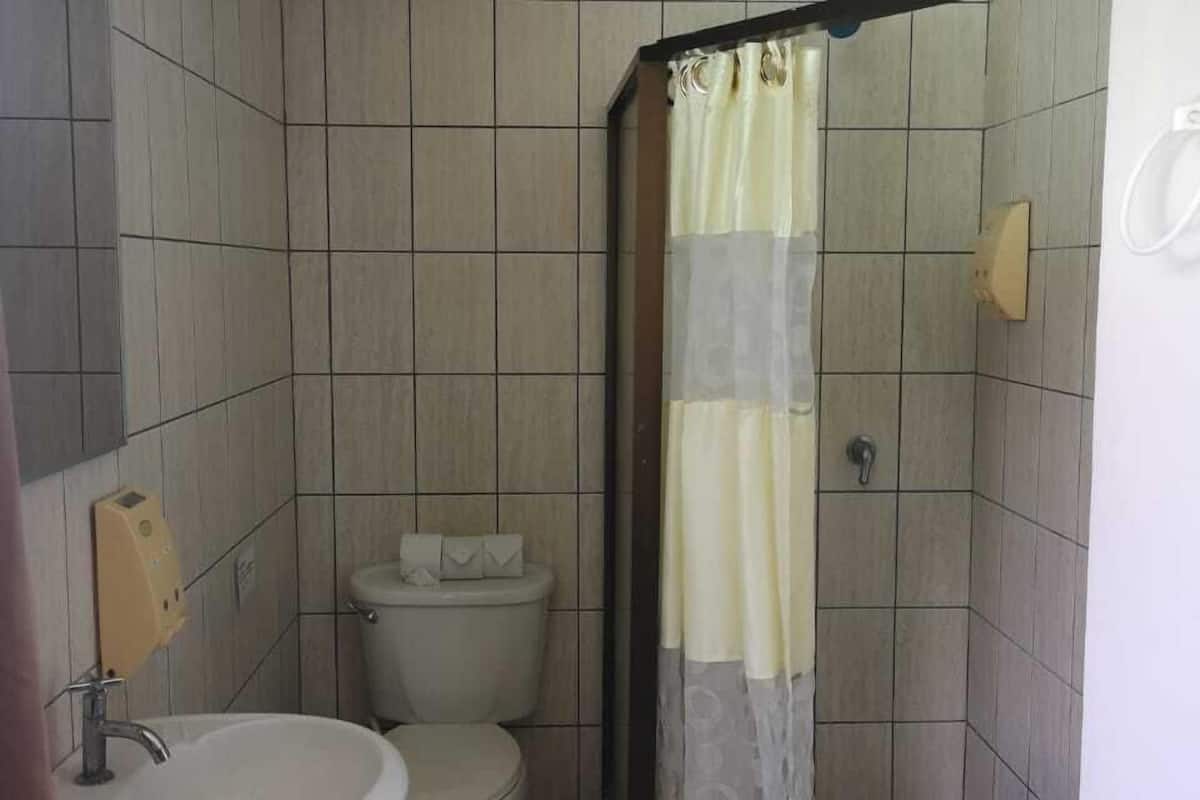 superior double room, 1 bedroom, ocean view, oceanfront | bathroom | rainfall showerhead, free toiletries, towels, soap